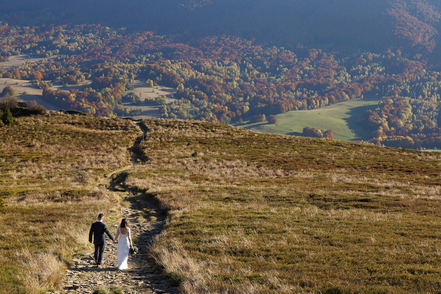 fotografia ślubna Bieszczady