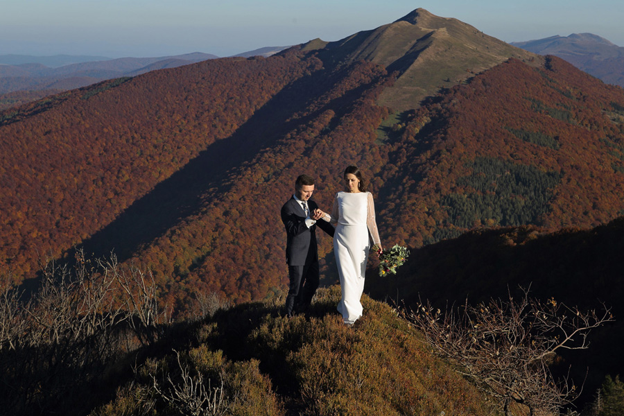 plener ślubny Bieszczady