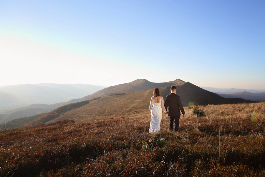 zdjęcia ślubne Bieszczady